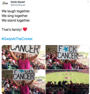 gwijo squad member cancer awareness