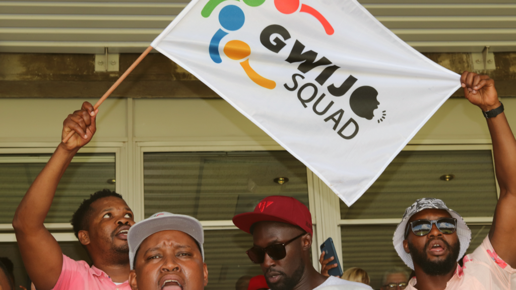 gwijo squad flag wanderers stadium